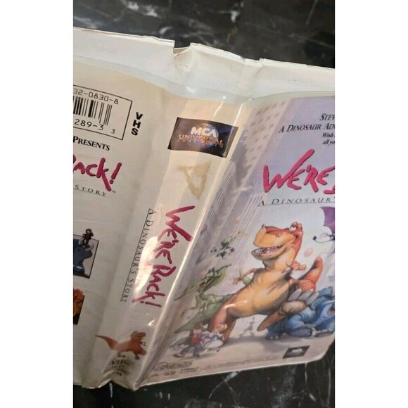 Were Back!  A Dinosaurs Story VHS 1993 Clamshell Case Nostalgic 90s Family Movie - Picture 9 of 15